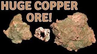 Huge Copper Ore at the Caledonia Copper Mine in the UP of Michigan #copper #mining #upperpeninsula
