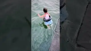 desi technique for child swimming #supervision
