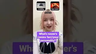Nmixx Lily personality test #nmixx #nmixxlily