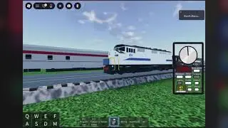 Santa Fe 3751 meets Metrolink Inbound Commuter Train on May 8, 2010