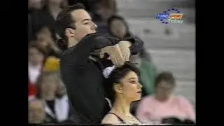 Sarah Abitbol & St&eacute;phane Bernadis FRA - 1996 World Figure Skating Championships Short Program
