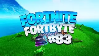 Fortnite Fortbyte #83 Location! - Found in a rock garden near the coast!