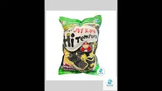 Tempura Seaweed, Original Flavor - Tao Kae Noi (1.41 oz-Vol Wt 6.6 oz) สาหร่ายทอดเทมปุระ เถ้าแก่น...