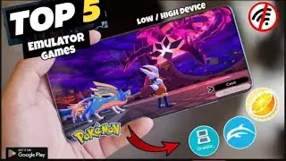 Pokemon Top 5 Emulator GamesOffline High Graphics