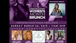 IAMSUPERGORGE Celebrity Brunch:Ashley Silva,Seven,Brave Williams, Angie Ang, Ashley T. Moore.