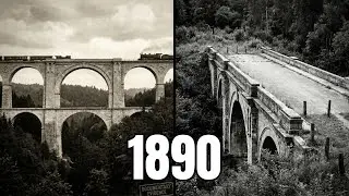 They Built Railroad Bridges Where Tracks Never Reached &mdash; And Left The Evidence Behind