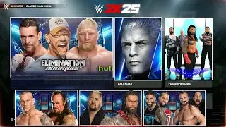WWE 2K25 LIVE Stream - Elimination Chamber Live WWE 2K25
