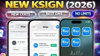 LATEST KSign iOS 26 Install IPA with New DNS and Certificate (No PC)