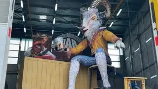 Carnevale di Viareggio 2024 - 4 anteprima dei lavori