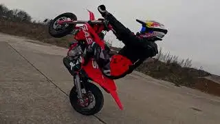 Chasing AG141 on his GASGAS Supermoto Project Bike 🚀