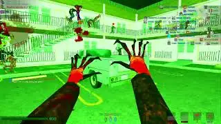 Garrys Mod Zombie Survival midnight motel zombie win gameplay