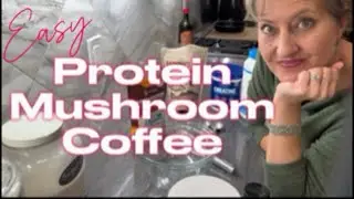 Этот простой протеиновый кофе с грибами заряжает меня энергией!
