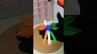 Diy Republic day special craft #diy #youtubeshorts
