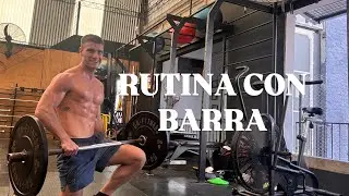 RUTINA CON BARRA DE 15 MINUTOS