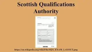 Scottish Qualifications Authority