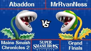 Ultimate Singles - Abaddon (P. Plant) vs. MrRyanNess (Richter, P. Plant) - Maine Smash Chronicles 2