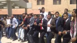 احلى زفة مناقشة مشروع تخرج للطفايلة في الجامعة الهاشمية