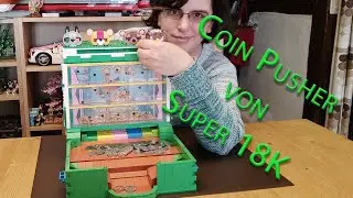 M&ouml;ge das Gl&uuml;ck ... Der Coin Pusher von Super 18K Nr. K-104 -Review auf Deutsch