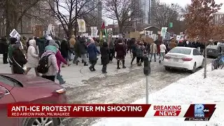 Protest forms in Milwaukee after man with Wisconsin ties shot, killed by federal agent in Minneap...