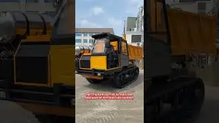 Track transport vehicle, suitable for transporting in various complex muddy conditions!