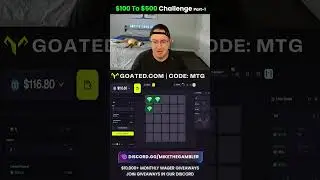 Turning $100 to $500 Challenge Part 1 - Stake Dice , Stake Mines , Stake Strategy , Casino Slots