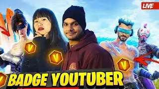 DAY-19 FREE FIRE LIVE / PC PLAYER 1V1 WITH SUBSCRIBER AND CS RANK   #freefire