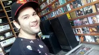 VLOG GARIMPANDO CD, VINIL E DVD NO MERCADO DE SÃO BRÁS | CANAL DOS ROSMINEIROS!