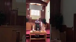 Pastor John Cannon at Rossville First Church of the Nazarene (10/29/2023)
