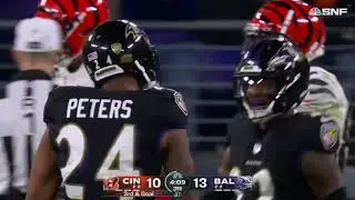Marcus Peters BLOWS UP the Bengals' Philly Special