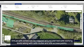 How does geofencing technology improve track worker safety?