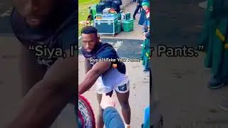 Fans let loose on Siya Kolisi 🍑 #shorts