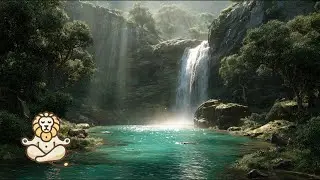 Eternal Cascade | Relaxing Piano Music &ndash; Meditating Lion
