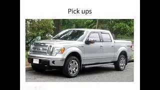 Types of Vehicles/Automobiles | Major Classifications | Car body styles