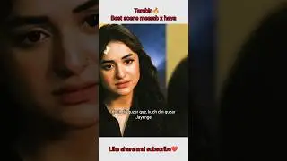 Tere Bin 💞🔥| Murtasim x Meerab Ep- 20 ❤😍 haya ki jalan! 💔#shorts​ #feedshorts​ #terebin