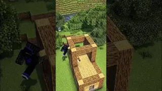 Minecraft Survival House 🏡 #minecraft #shorts
