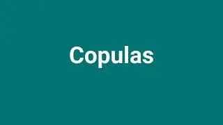 'Copulas' Meaning and Pronunciation