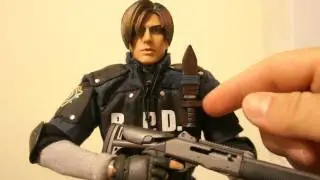 Hot toys leon kennedy RPD version review!!!!!!!!!