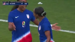 Gol de Crystal Dunn | USWNT vs. Corea del Sur | 4 de Junio, 2024