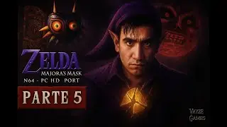 ZELDA MAJORA'S MASK, Todas As M&aacute;scaras [PARTE 5] NINTENDO 64 (NOSTALGIA🕹️ Live 079 | 𝑽𝑨𝒚𝒛𝒆