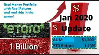 Project 1 billion - January 2020 Update - Est AUM $1,500