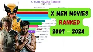 All 14 x men movies ranked (2007 - 2024) | x men movies ranked | every xmen movie ranked