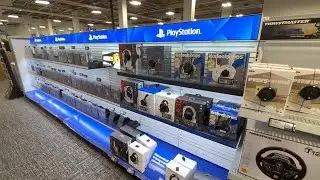 PLAYSTATION Aisle @ BEST BUY - June 2025 (No Talking - Just Video Games & Accessories)