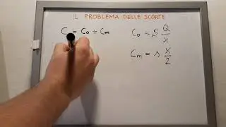 Il problema delle scorte - lezione di matematica applicata all'economia