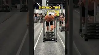3 HYROX Tips for anyone new getting into this sport!