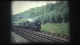 Merchant Navy 35008 Orient Line 7 July 1967, last record breaking run, 85mph Winchfield & Nine Elms