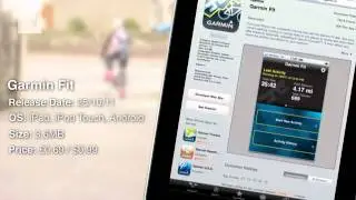 Приложение Garmin GPS Fit для iPad, iPhone и Android