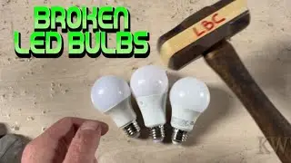 Broken LED Bulbs