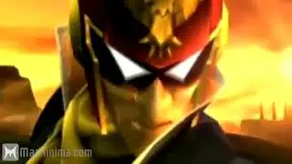 Captain Falcon VS Brawl super smash bros  machinima