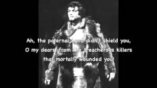 Franco Corelli as Macduff in Dallas - 