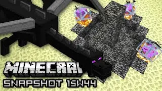 Minecraft: Resummoning The Ender Dragon (Snapshot 15w44a)